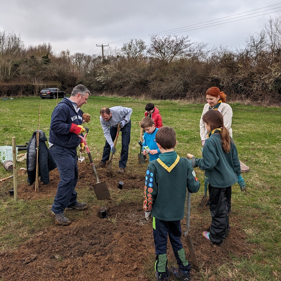 Tree Planting and replanting in the villages